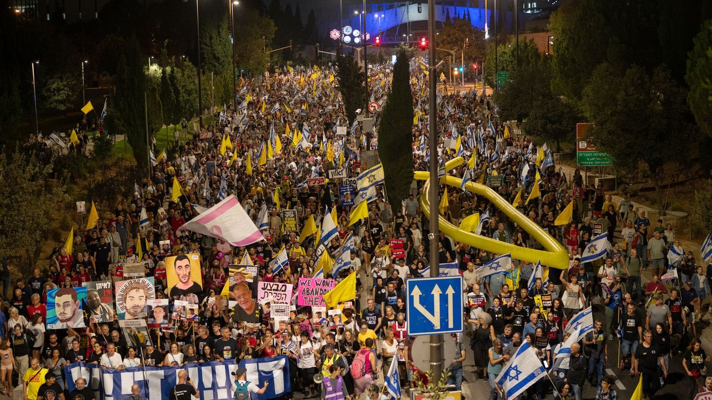 Location at an overview: Mass protest in Jerusalem – Geisel -membered demands Deal