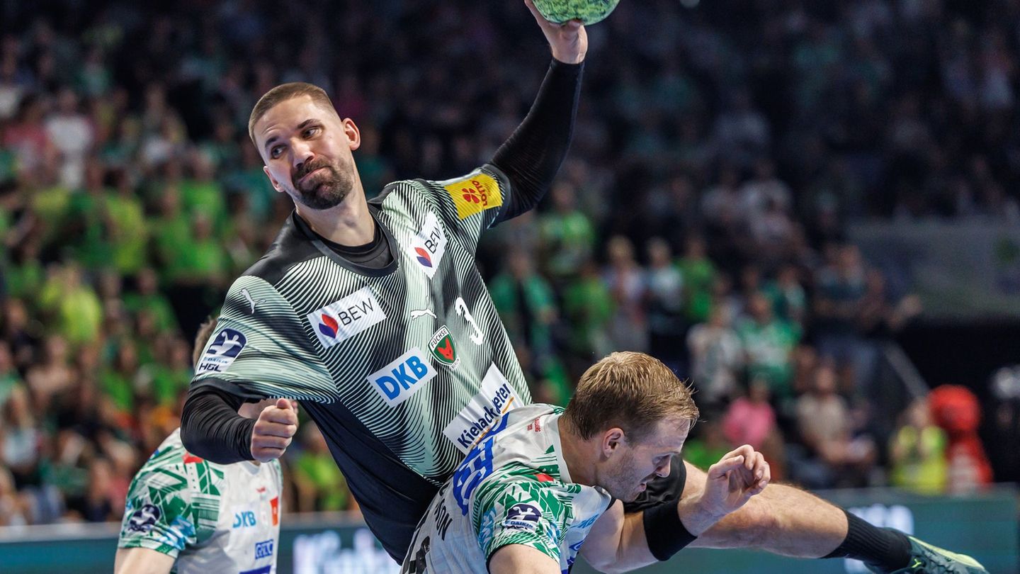 Fabian Wieder hatte kein Problem mit Jaron Siewert. Foto: Andreas Gora/dpa