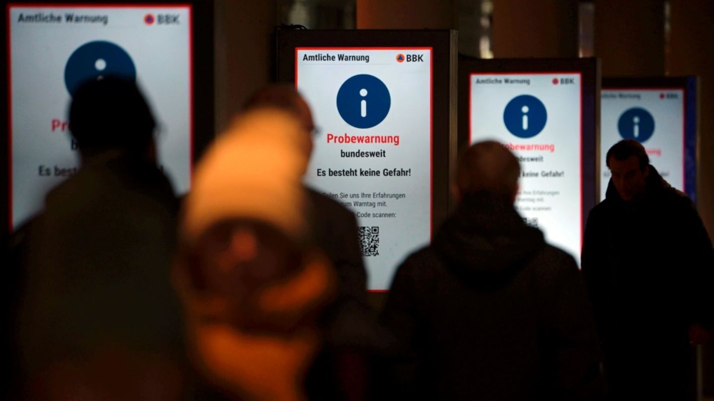 Probealarm am bundesweiten Warntag