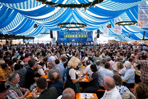 Am Montag steht beim Gillamoos der Politische Frühschoppen auf der Agenda