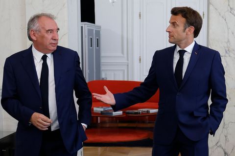 Erst im Dezember hatte Präsident Macron François Bayrou zum Premierminister ernannt - nun steht seine Regierung vor dem Aus. (Ar