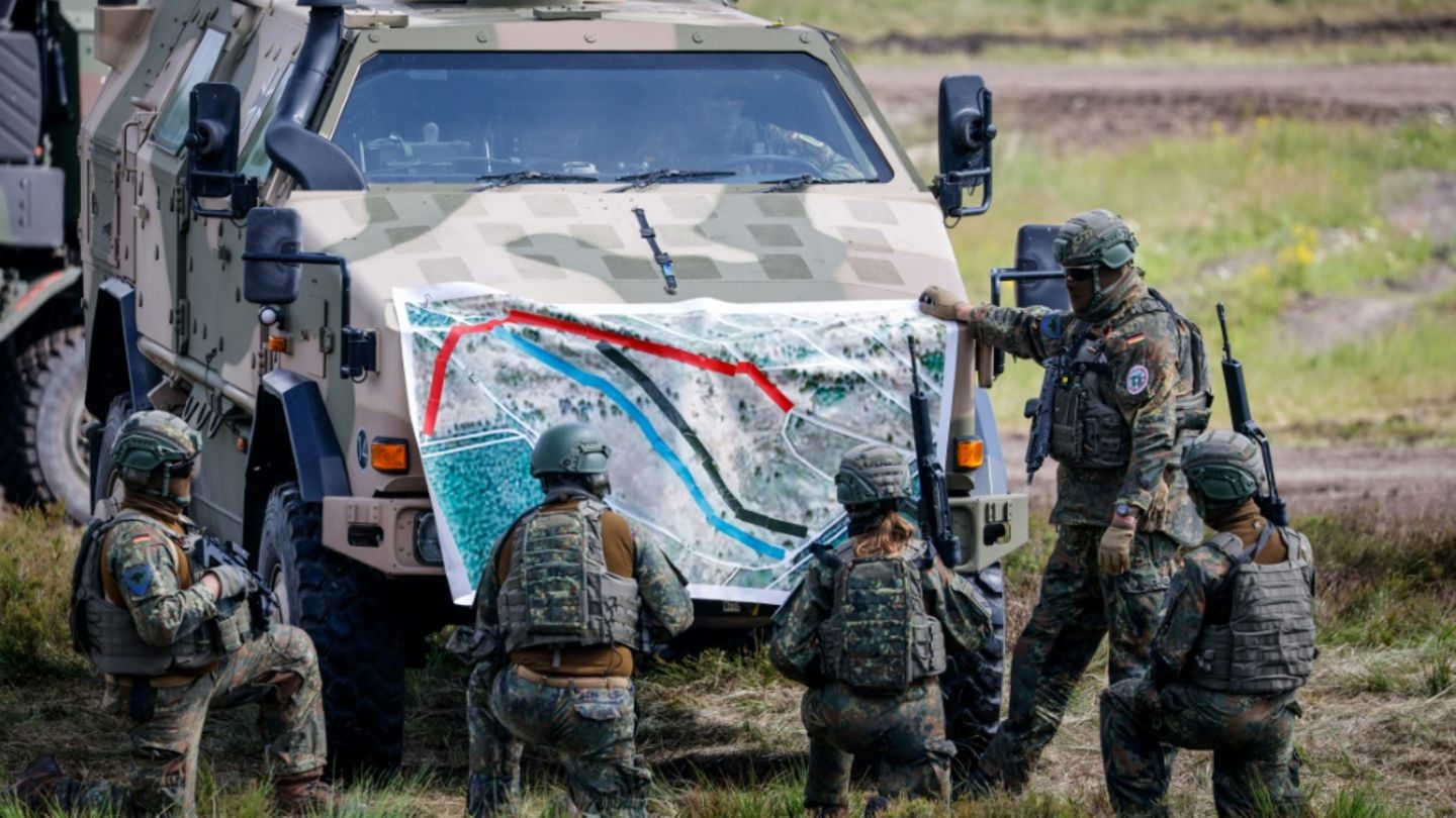 Übung der Bundeswehr