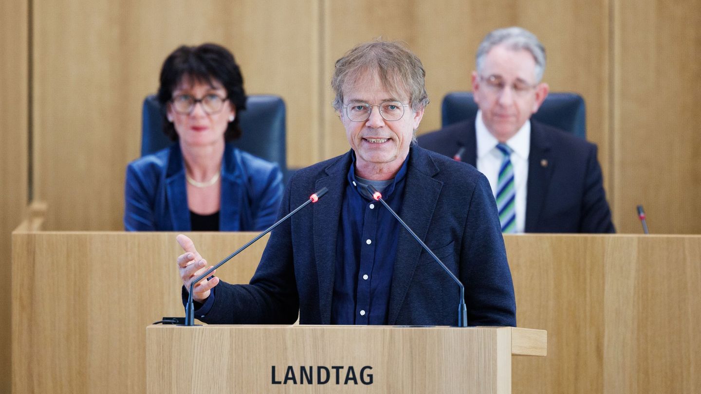 Andreas Hartenfels war früher Mitglied bei den Grünen und sitzt nach seinem Austritt als fraktionsloser Abgeordneter im Parlamen
