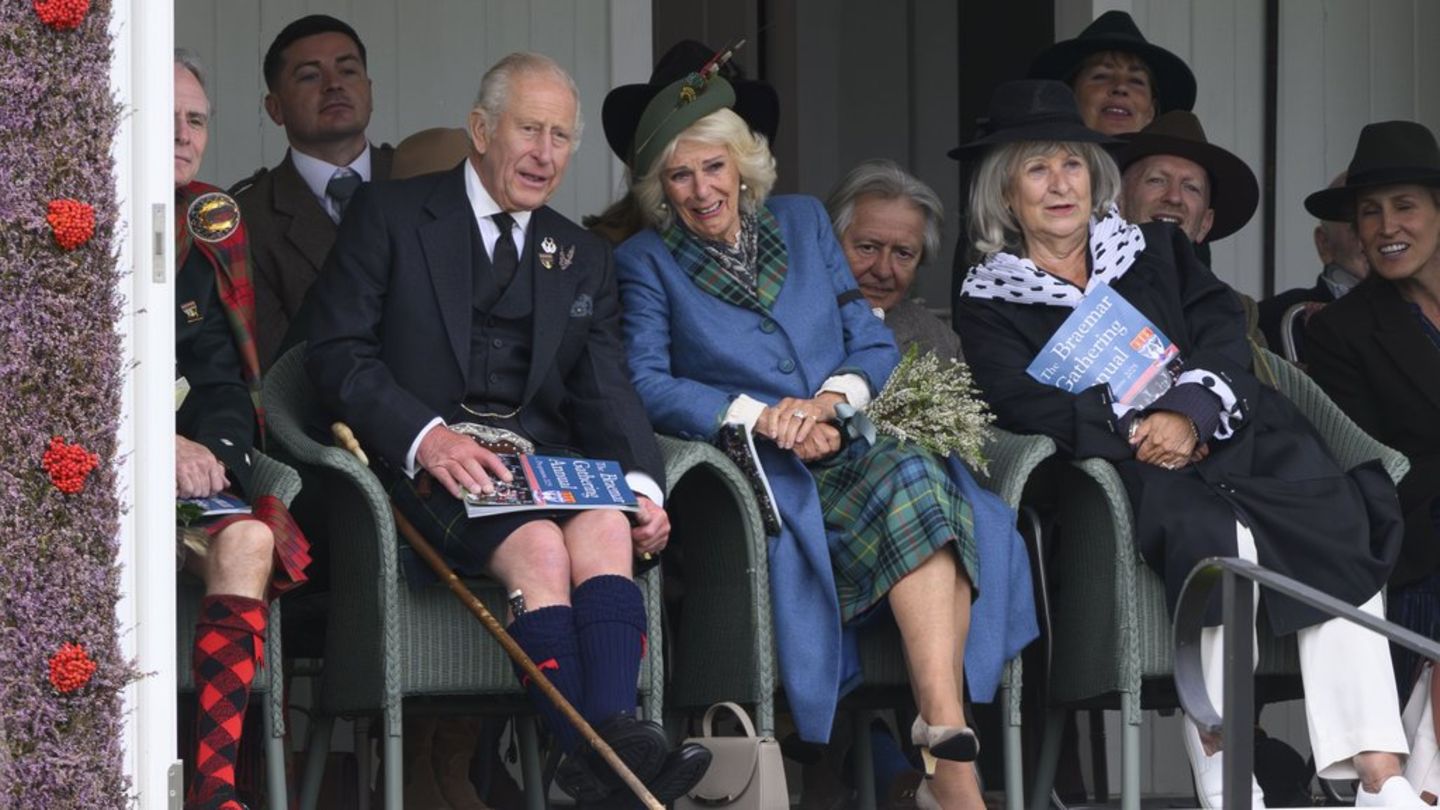 King Charles and Queen Camilla: Visit to Highland Games in Braemar