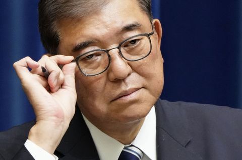 Japans Regierungschef Ishiba stand nach Wahlschlappen in seiner eigenen Partei in der Kritik. Foto: ---/kyodo/dpa