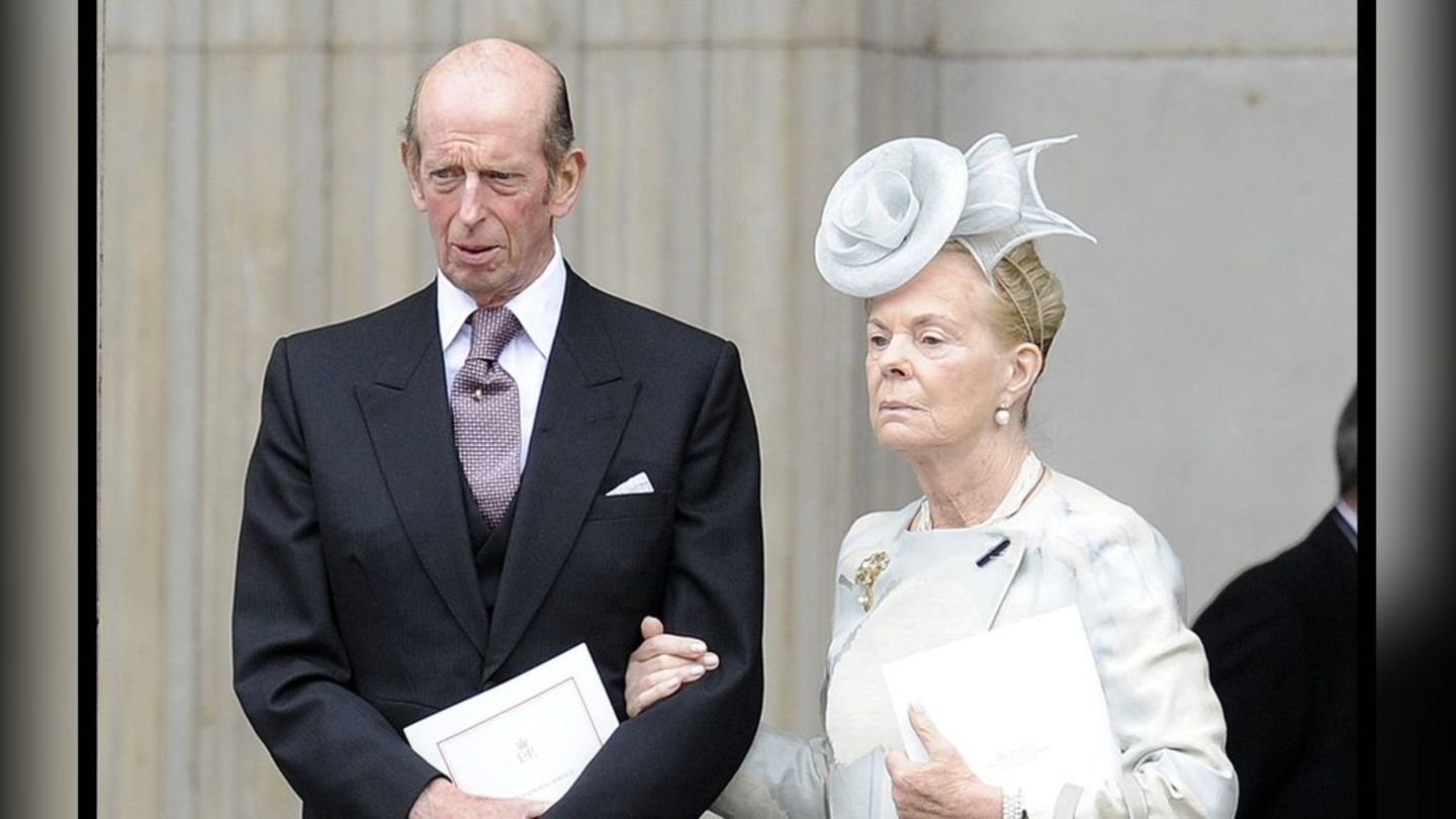 Duchess Katharine: Charles and Camilla for the funeral service