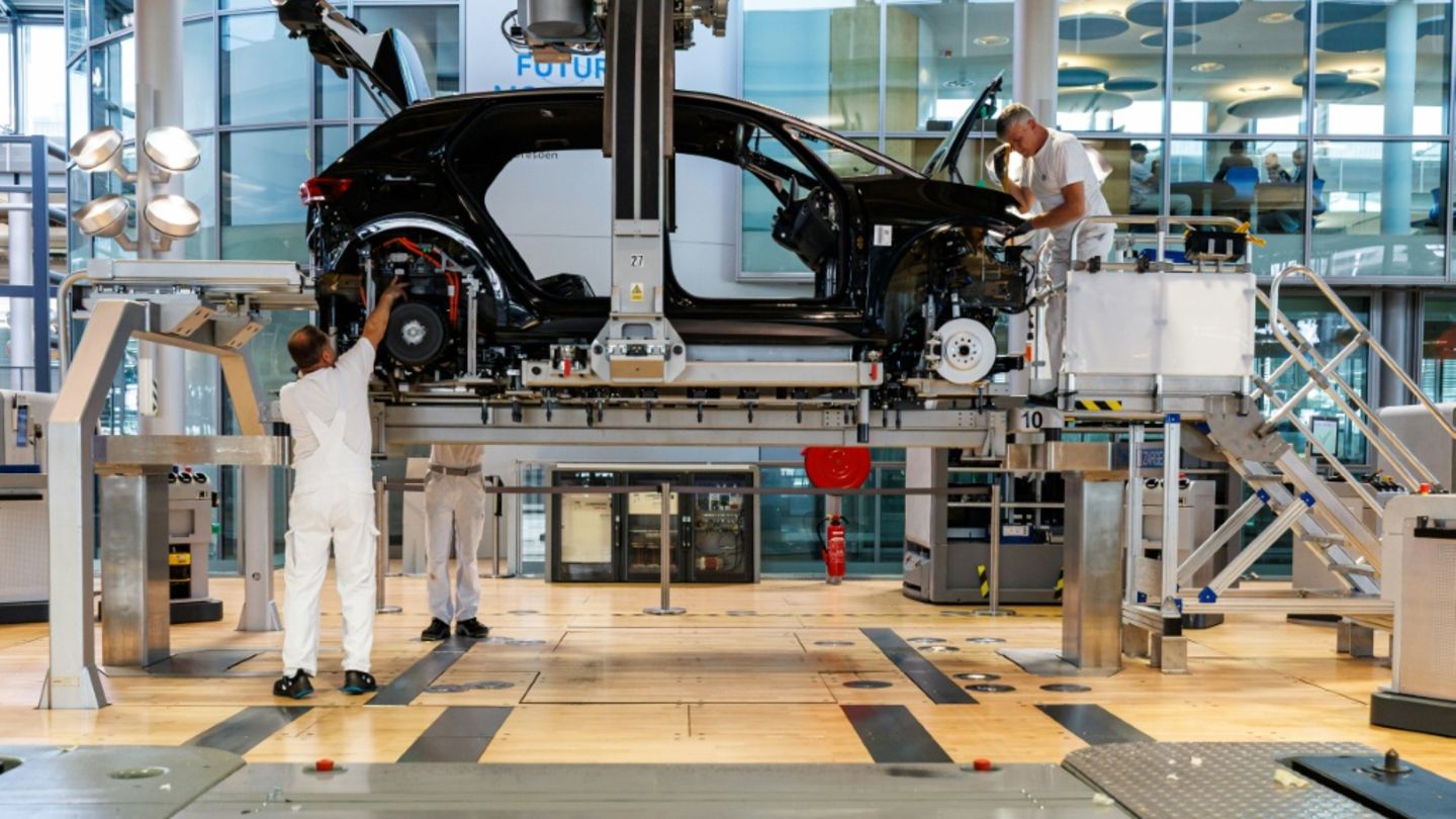 Volkswagen-Fabrik in Dresden
