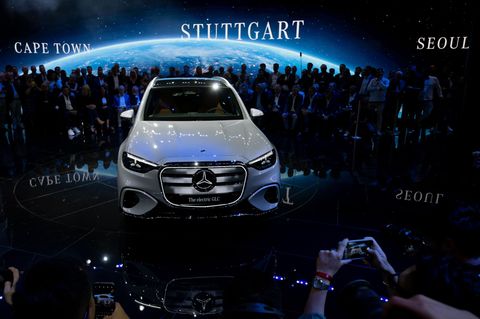 Mercedes stellt neues E-Auto vor (Foto-aktuell). Foto: Sven Hoppe/dpa