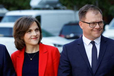 Ostbeauftragte Kaiser (l.) im Mai in Berlin