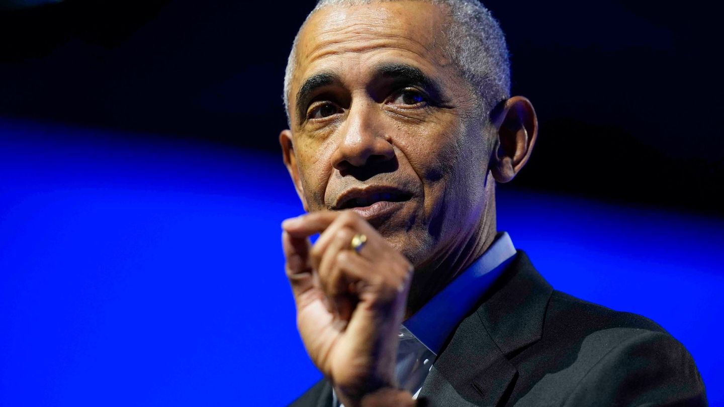 Der frühere US-Präsident Barack Obama hat seinen dritten Emmy als "Bester Erzähler" gewonnen. (Archivbild) Foto: Erin Hooley/AP/