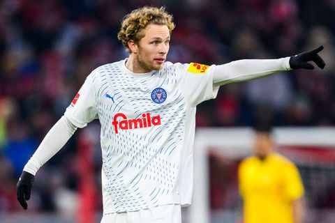 Fußballprofi Fiete Arp, der mittlerweile nicht mehr für Holstein Kiel, sondern den dänischen Club Odense BK spielt. (Archiv) Fot