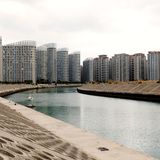 Hochhäuser an der Nordküste von Danzhou