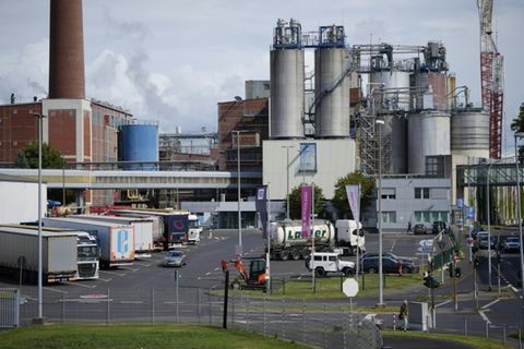 Fabrik von Chemiekonzern Evonik in Wesseling