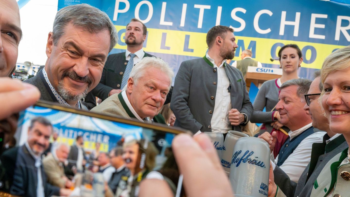 CSU-Chef Söder liebt die Weltraum-Saga "Star Wars". In seiner Partei kennt aber offensichtlich nicht jeder den musikalischen Unt