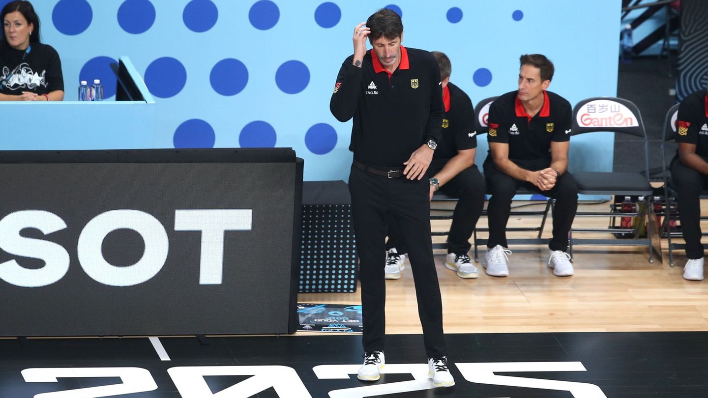 National team at the European Championship: Not fit: Basketball boss Mumbru hands over to assistant