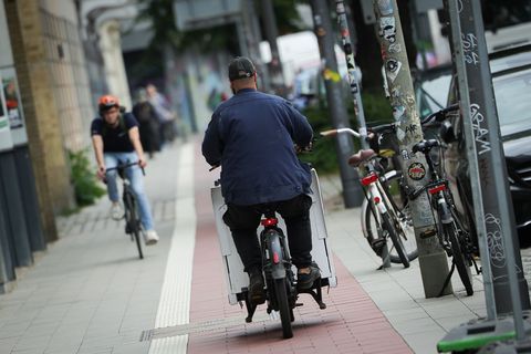 Hamburg belegt im WWF-Energiewende-Ranking der Bundesländer den letzten Platz - bei der Fahrradinfrastruktur erreichte die Hanse