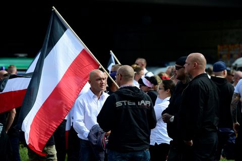 Rechtsradikale Demonstration