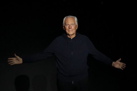 Giorgio Armani wird in Norditalien beigesetzt