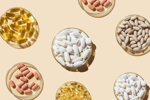 Ernährungsmedizin: Verschiedene Tabletten