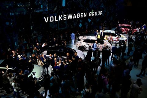 Stand von Volkswagen auf der IAA