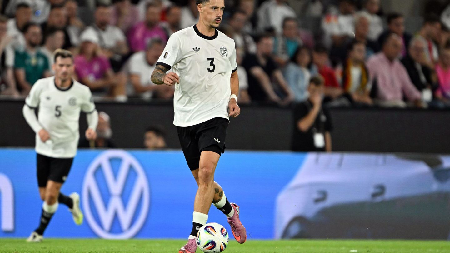 Robin Koch ist in den Augen von Eintracht Frankfurts Sportvorstand Markus Krösche der momentan beste deutsche Abwehrspieler. Fot