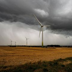 Unwetter und Starkregen in Nordrhein-Westfalen