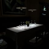 Giorgio Armanis Tisch im Locanda del Falco, seinem Lieblingsrestaurant