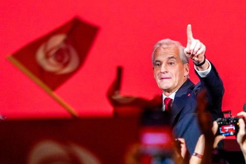 Die Partei von Ministerpräsident Støre wurde stärkste Kraft. Foto: Ole Berg-Rusten/NTB/dpa