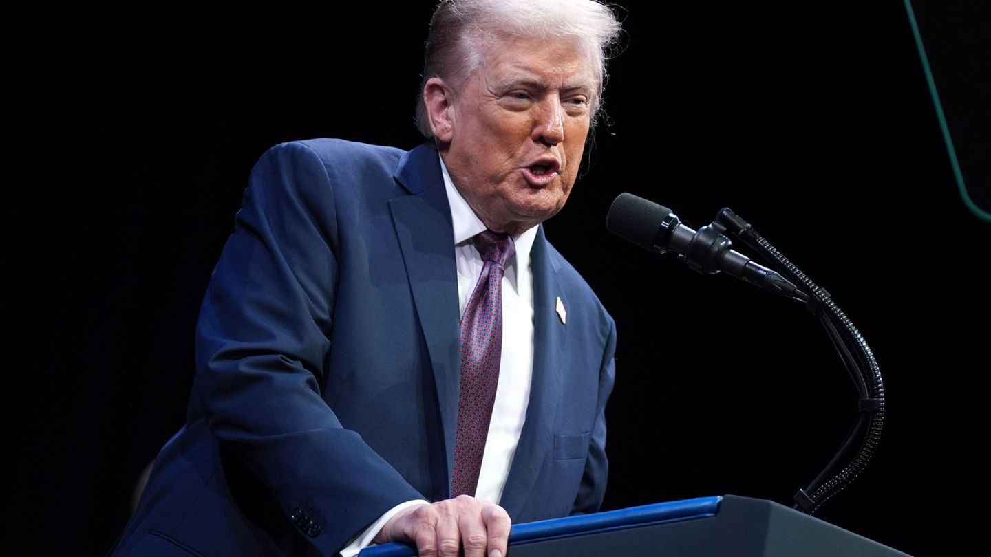 Die Kopie eines angeblichen Geburtstagsgrußes von Trump an Epstein macht Schlagzeilen. Foto: Evan Vucci/AP/dpa
