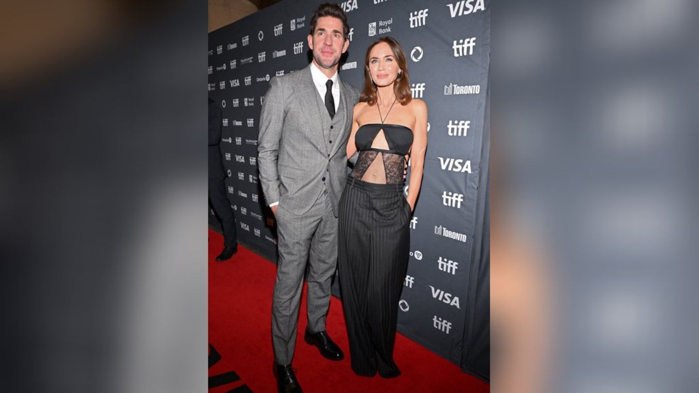 Emily Blunt kam in Begleitung ihres Mannes John Krasinski.