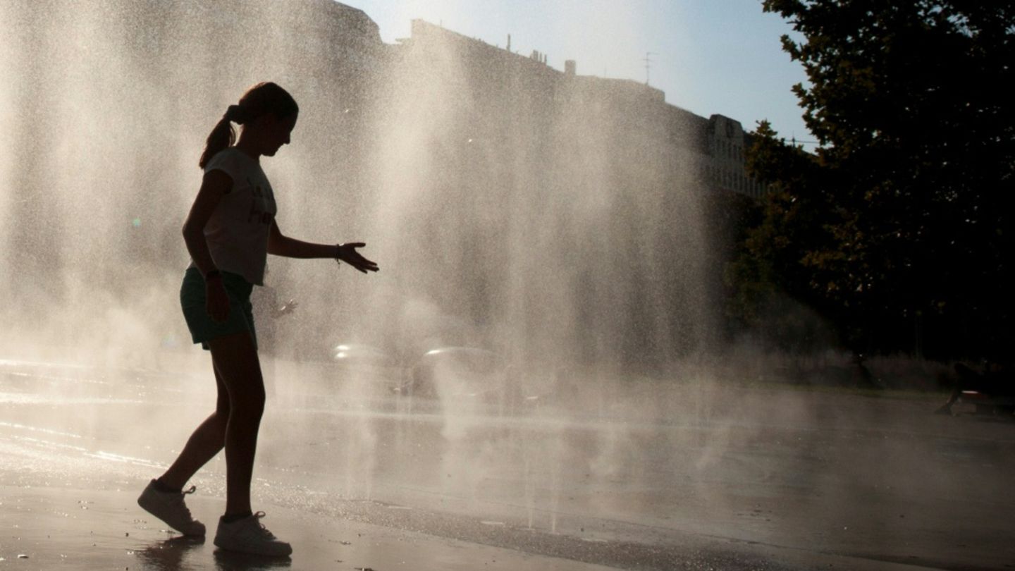 Suche nach Abkühlung im August in Wien