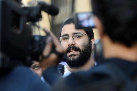 Alaa Abdel Fattah im Jahr 2011