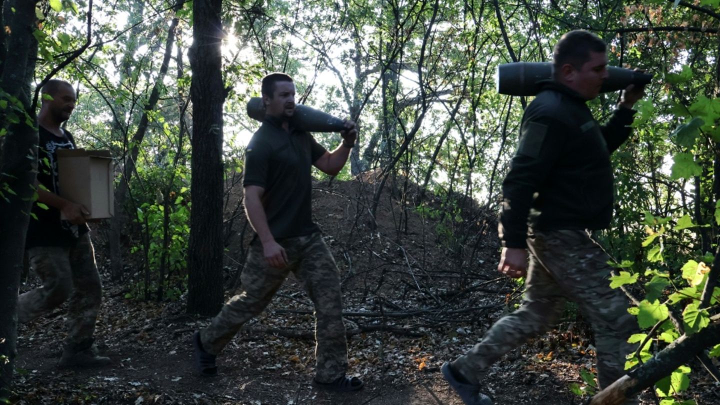 Ukrainische Soldaten