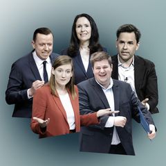 Politikerinnen und Politiker von CDU und SPD