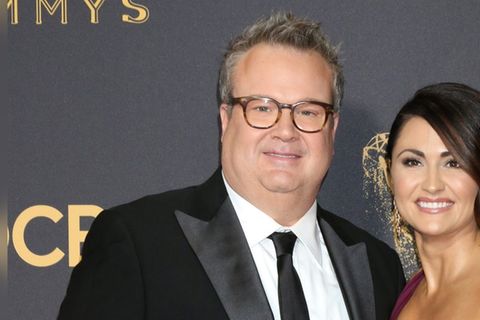 Eric Stonestreet 2021 mit seiner damaligen Verlobten und jetzigen Gattin Lindsay Schweitzer.