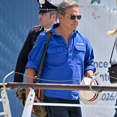 Lachlan Murdoch im Juni mit seiner Frau Sarah bei der Hochzeit von Jeff Bezos in Venedig