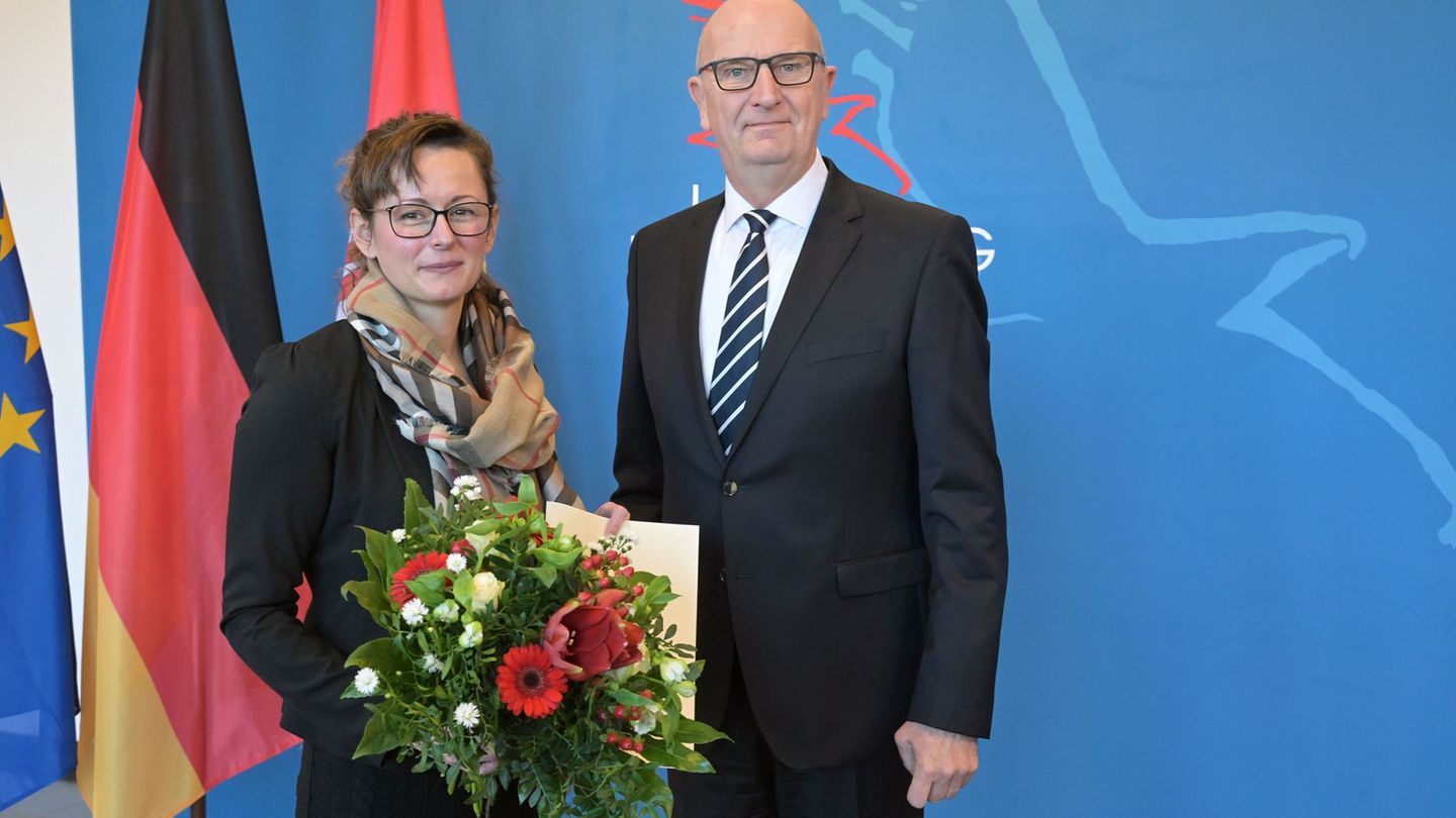 Brandenburgs Ministerpräsident Dietmar Woidke äußert sich zur Frage der Zukunft des Staatssekretärs von Agrarministerin Hanka Mi