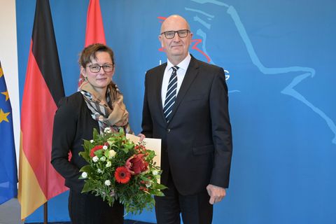 Brandenburgs Ministerpräsident Dietmar Woidke äußert sich zur Frage der Zukunft des Staatssekretärs von Agrarministerin Hanka Mi