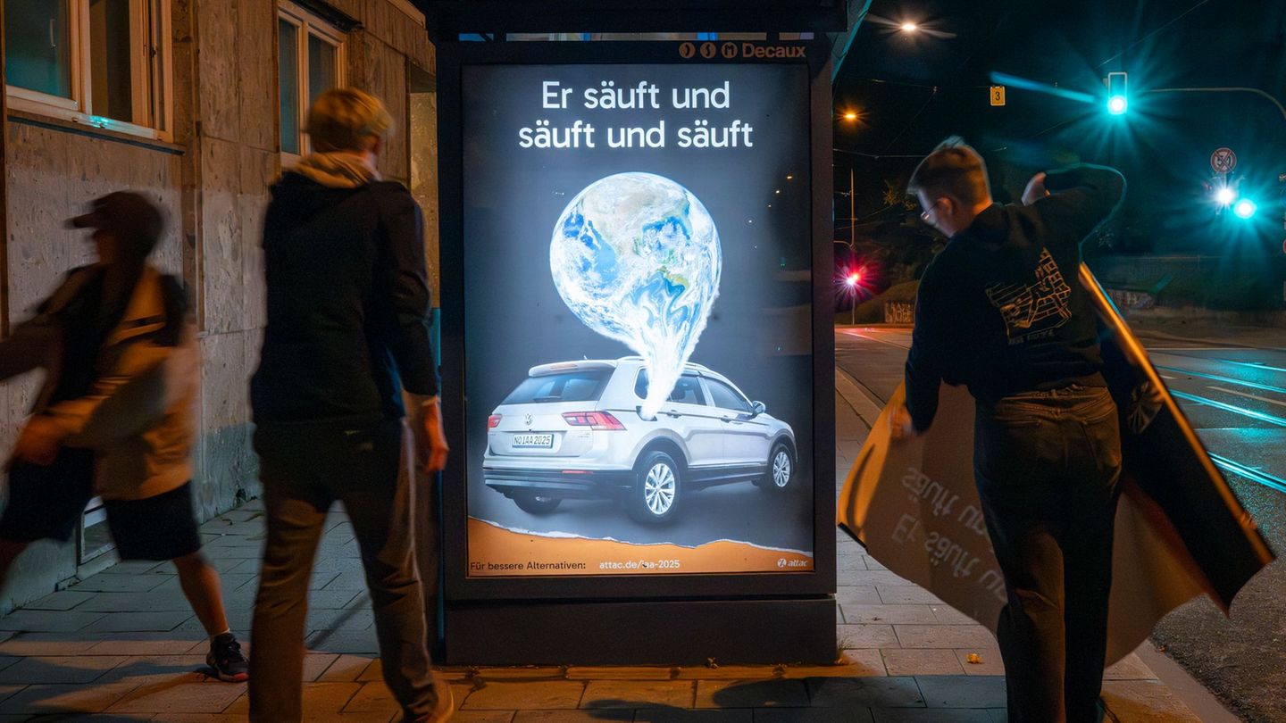 Schon vor der Eröffnung der IAA hatte es Proteste gegen die Messe gegeben. Foto: Peter Kneffel/dpa