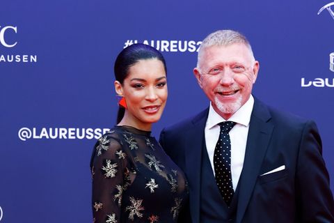 Boris Becker und Lilian de Carvalho Monteiro bei einem gemeinsamen Auftritt.