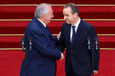 François Bayrou und Sébastien Lecornu