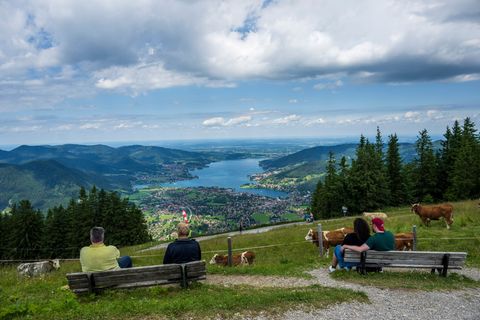 Wird das Tegernseer Tal zum "Tal der Superreichen"? Foto: Stefan Puchner/dpa