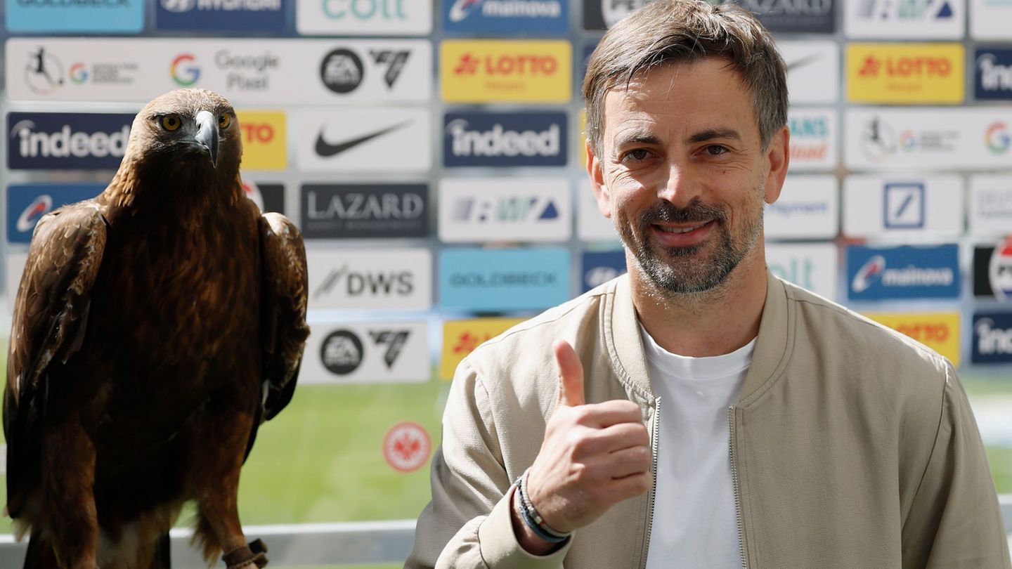 Niko Arnautis will sich mit Eintracht Frankfurt für die Liga-Phase der Champions League qualifizieren. (Archivbild) Foto: Heiko