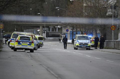 Polizeieinsatz in Stockholm nach Schusswaffenangriff im April