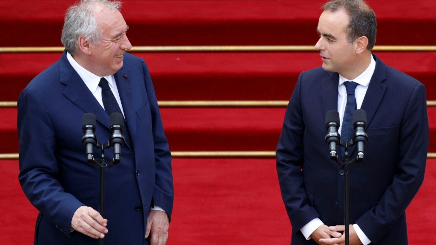 Francois Bayrou und Sébastien Lecornu