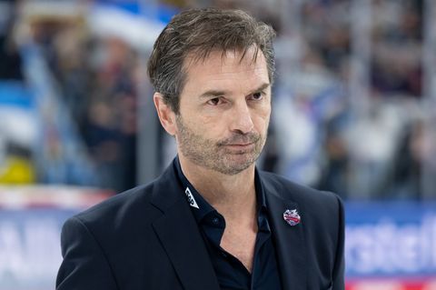 Dallas Eakins und die Adler Mannheim treffen zum Saisonstart auf die Straubing Tigers. (Archivbild) Foto: Sven Hoppe/dpa