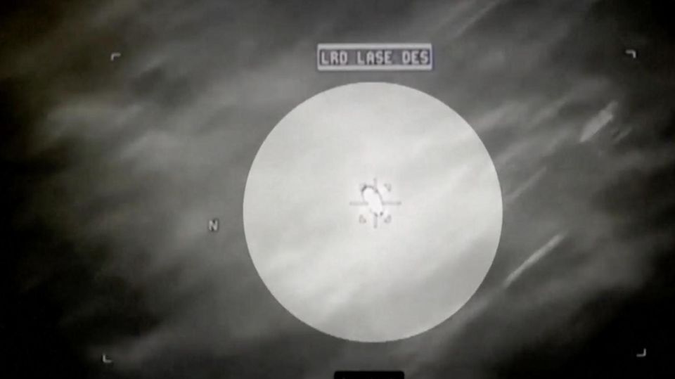 US-Militär schießt auf "Ufo"