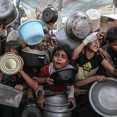 Hilfsgüterausgabestellen in Gaza
