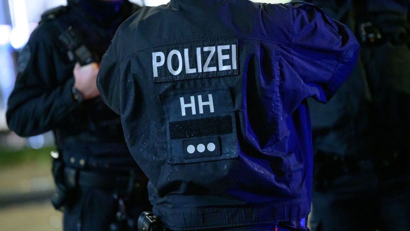 Polizisten haben einen Verdächtigen in Hamburg verhaftet. (Symbolbild) Foto: Jonas Walzberg/dpa