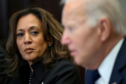 Harris mit Joe Biden